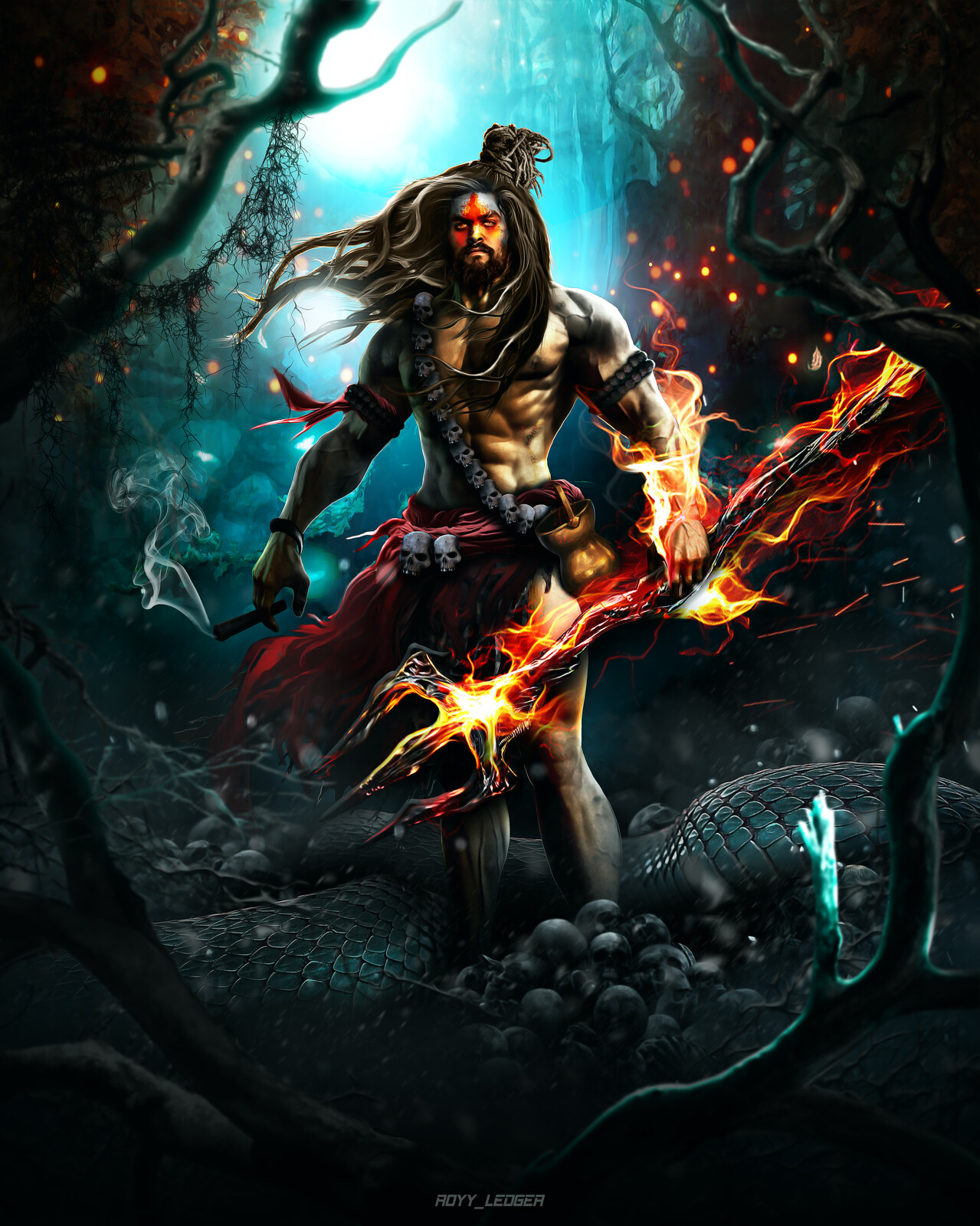 Jason Momoa as Lord Shiva