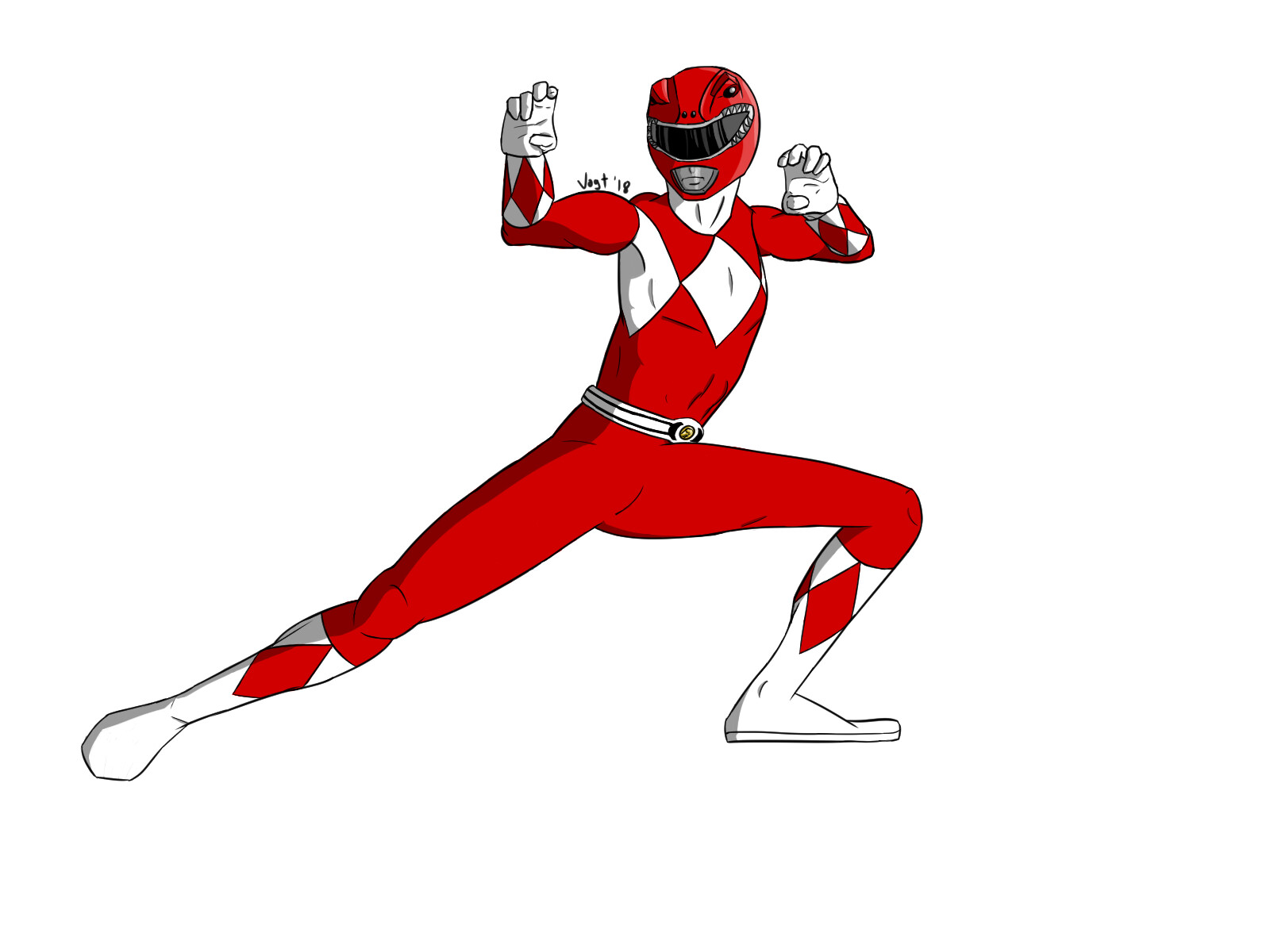How to Draw RED RANGER, JASON, Mighty Morphin Power Rangers Draw by  ShymsArt : r/drawing