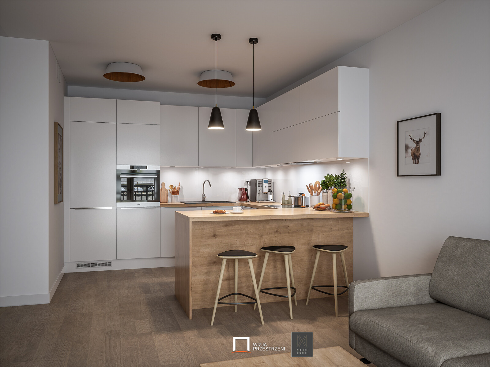 Kitchen Interior Archviz - Unreal Engine 4 / UE4 + RTX