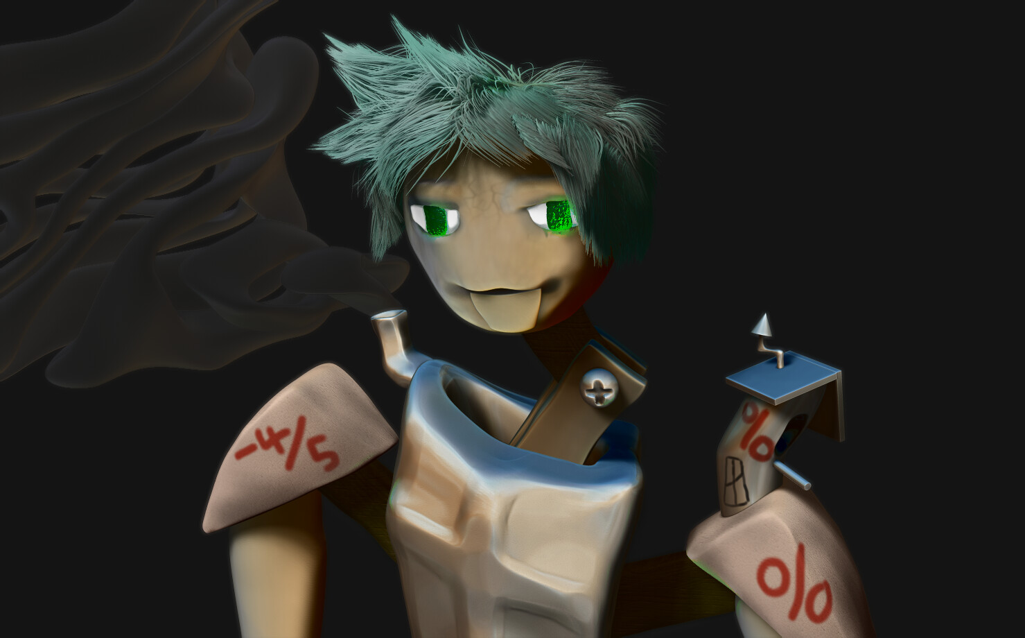 Closeup Render