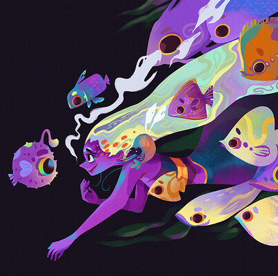 Fish Lilac