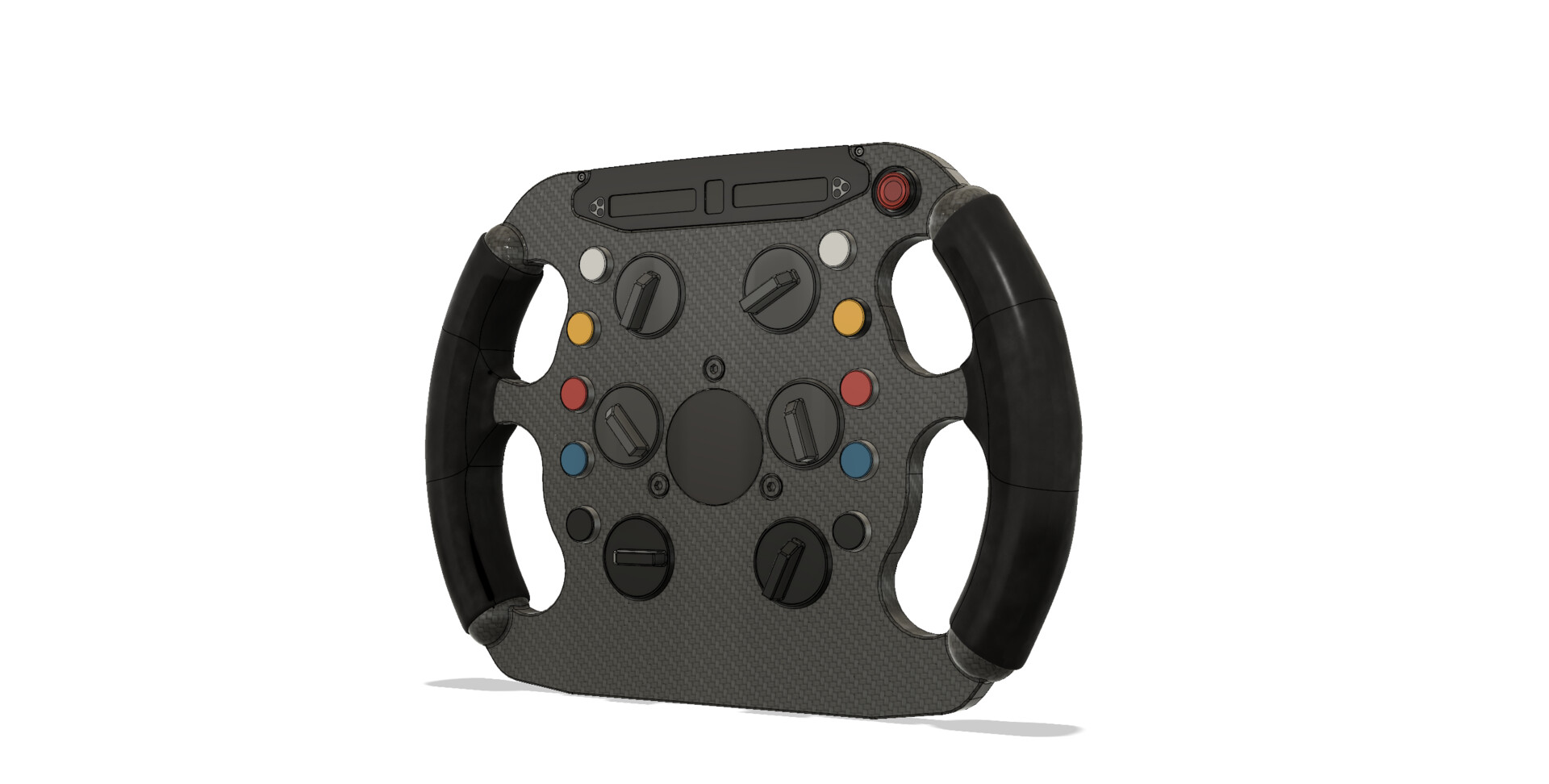 ArtStation F1 steering wheel_Fusion360