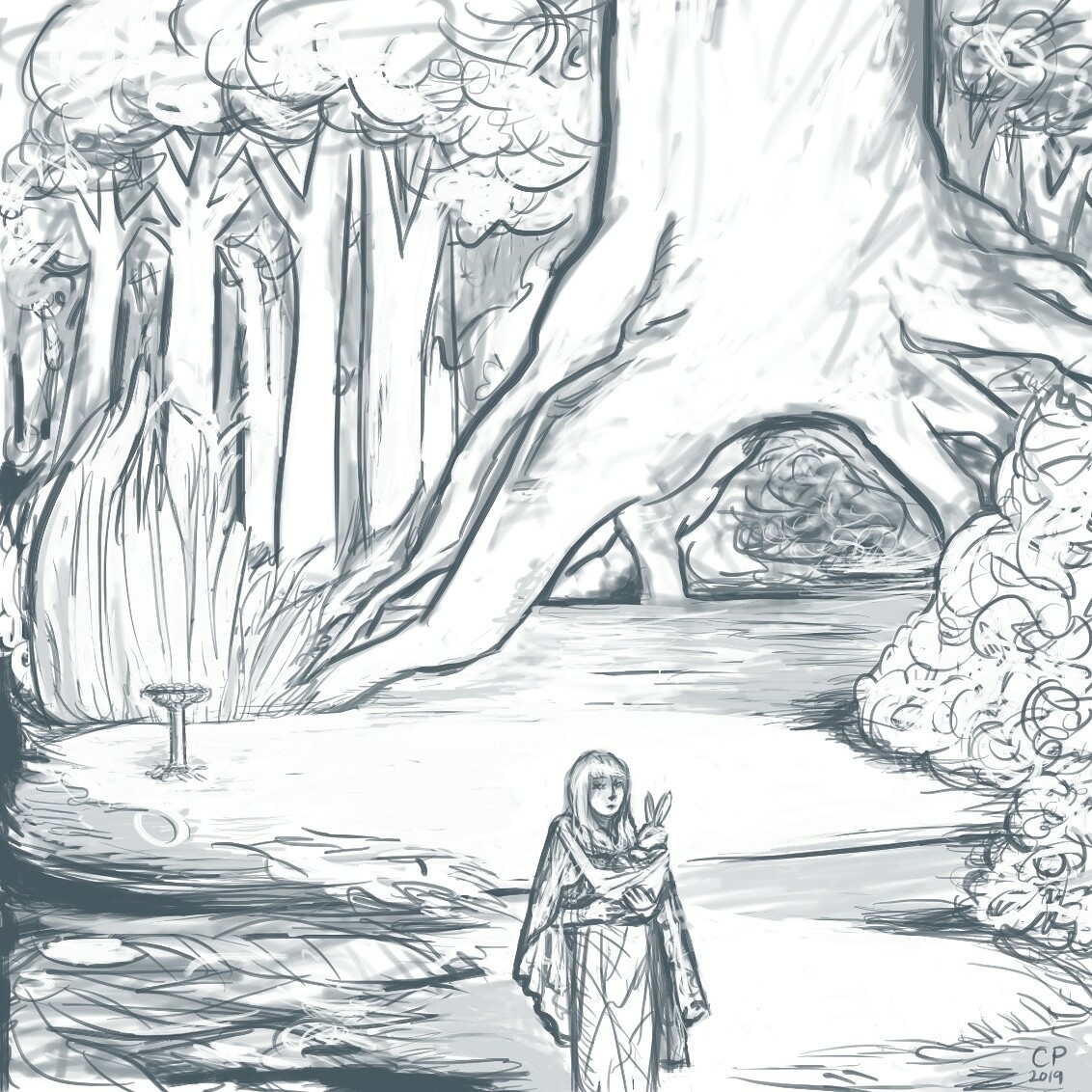 3 deep Forest Shrine
