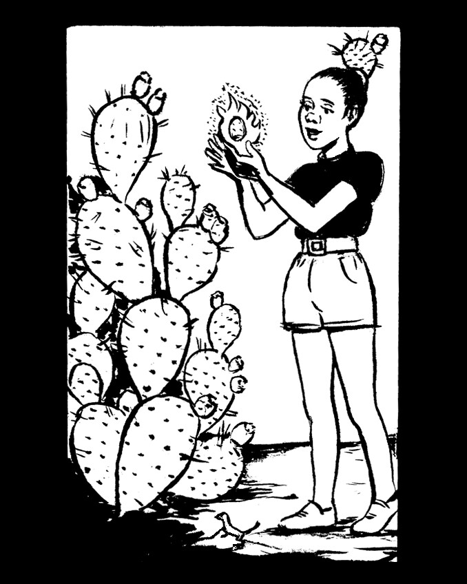 Prickly Pear Witch