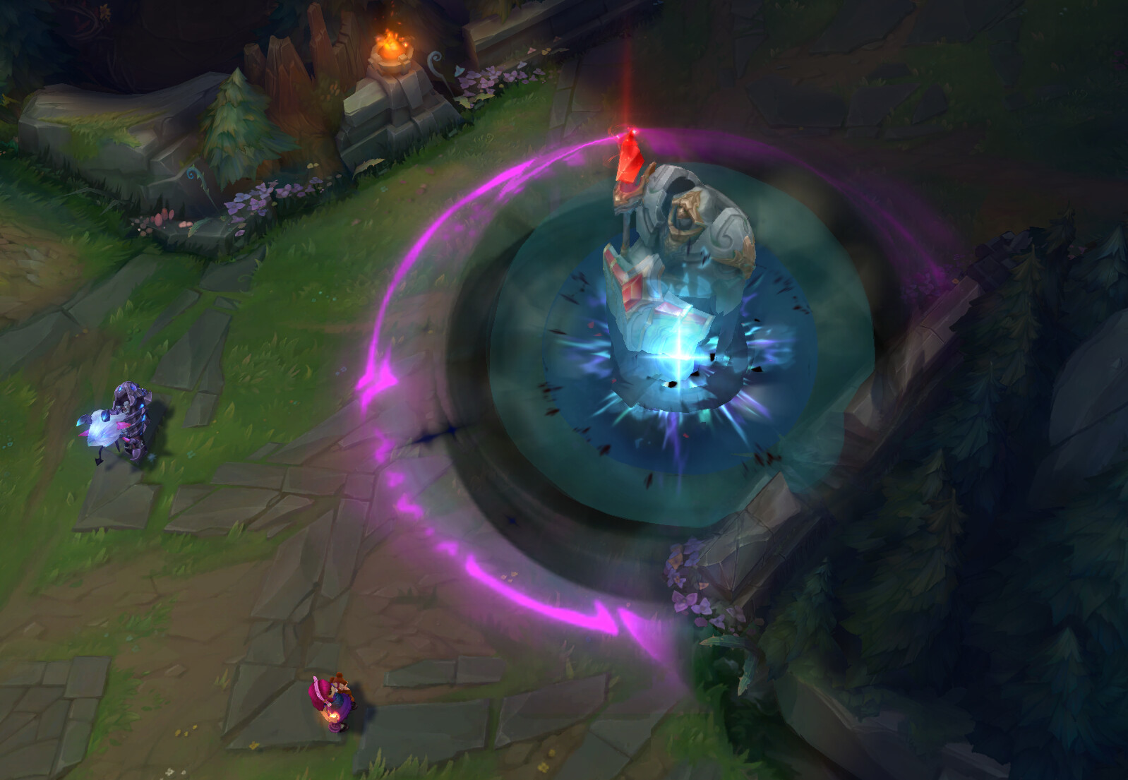 E Turret Explosion