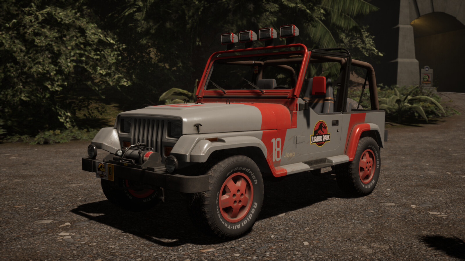 Jeep Wrangler 1993 Jurassic Park