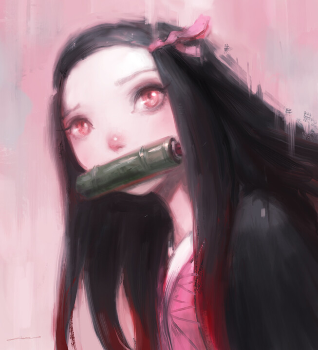 Artstation Nezuko And Tanjiro Demon Slayer Alex Chow