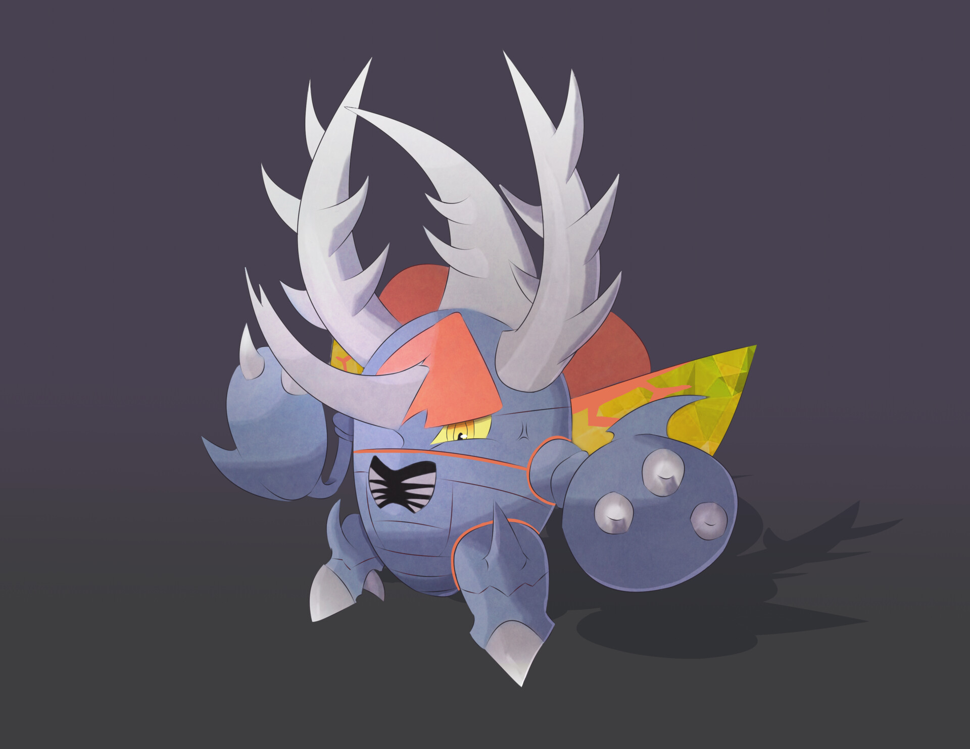 ArtStation Mega Heracross x Mega Pinsir