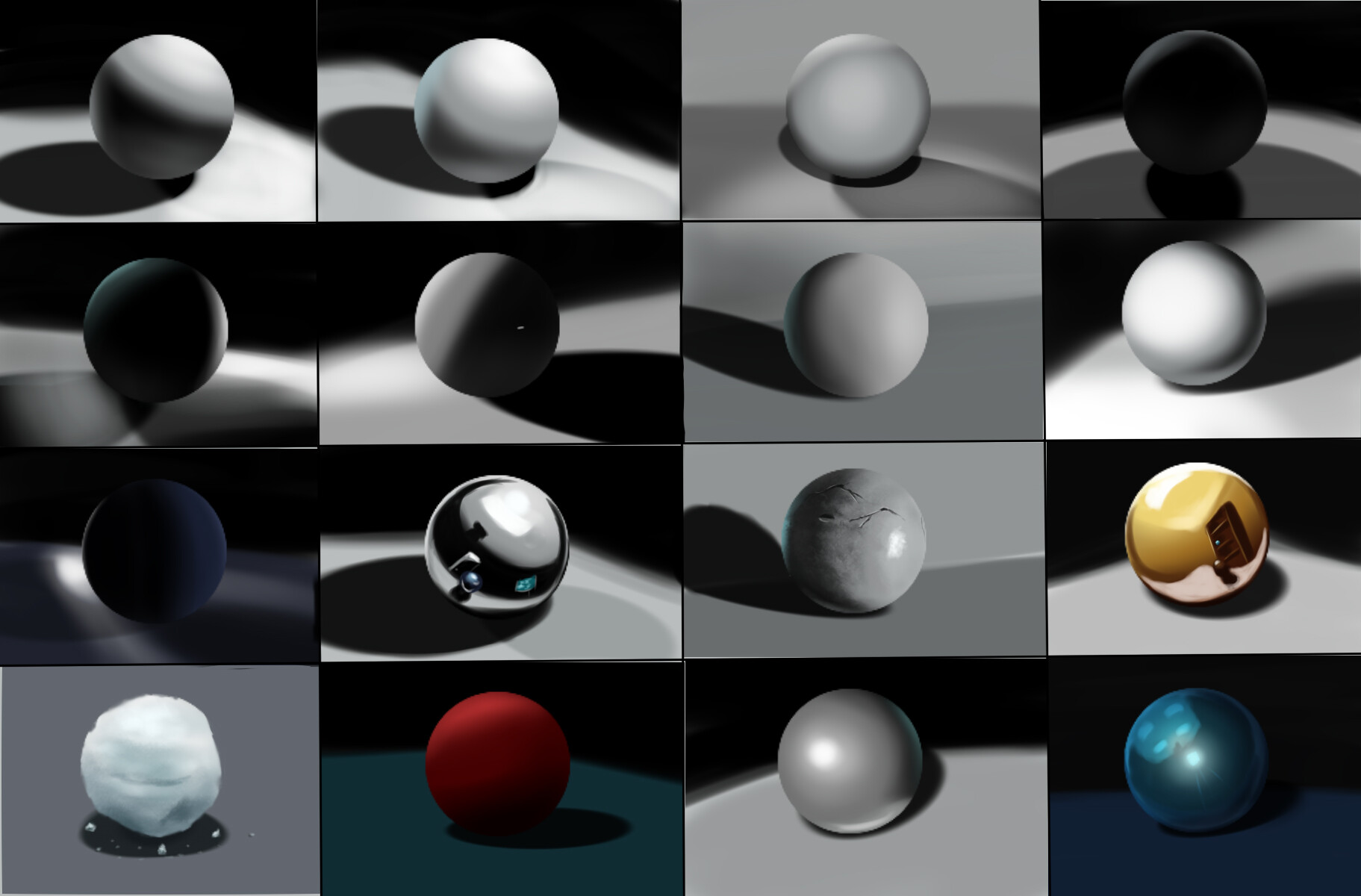 ArtStation Ball lighting