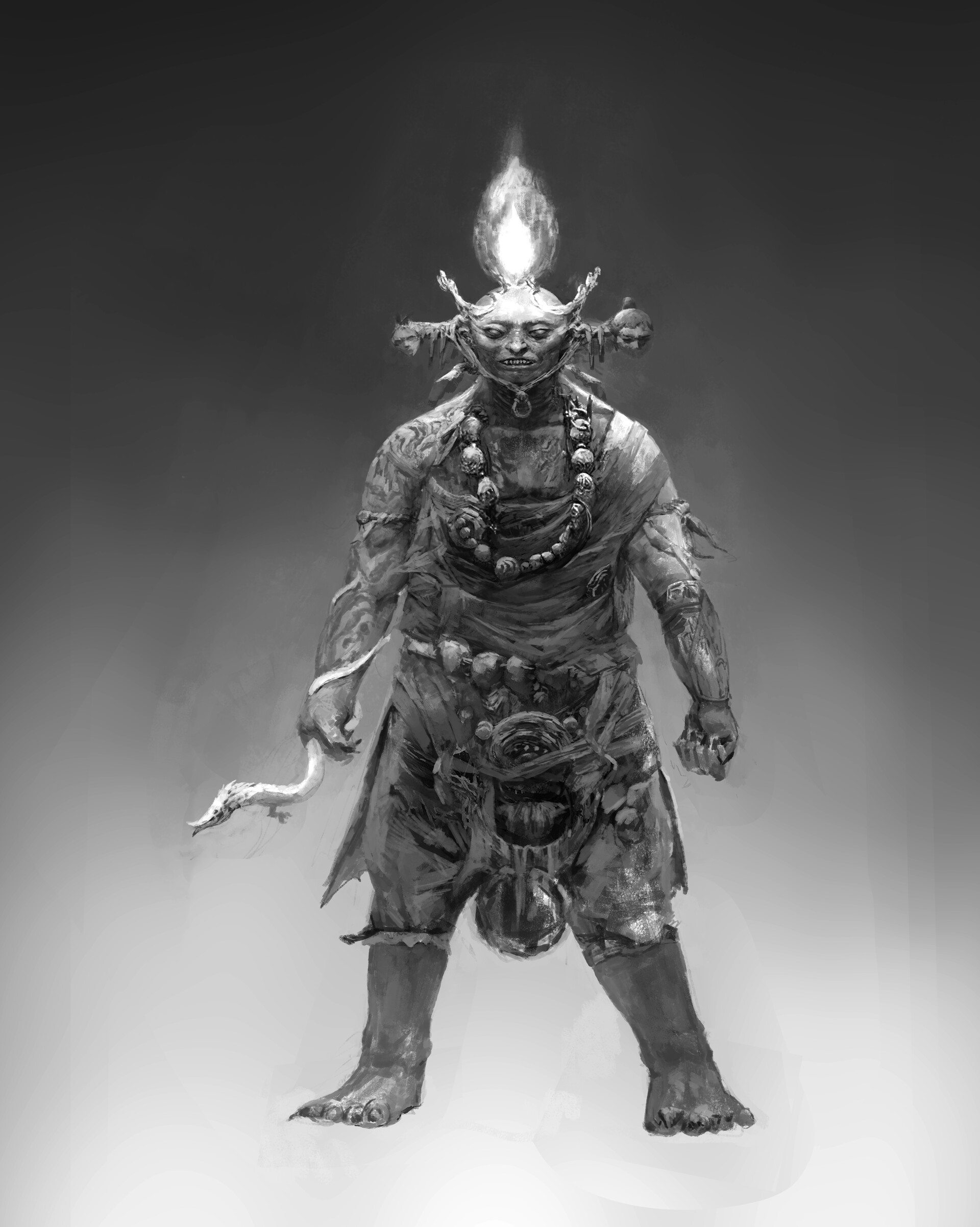 ArtStation 僧