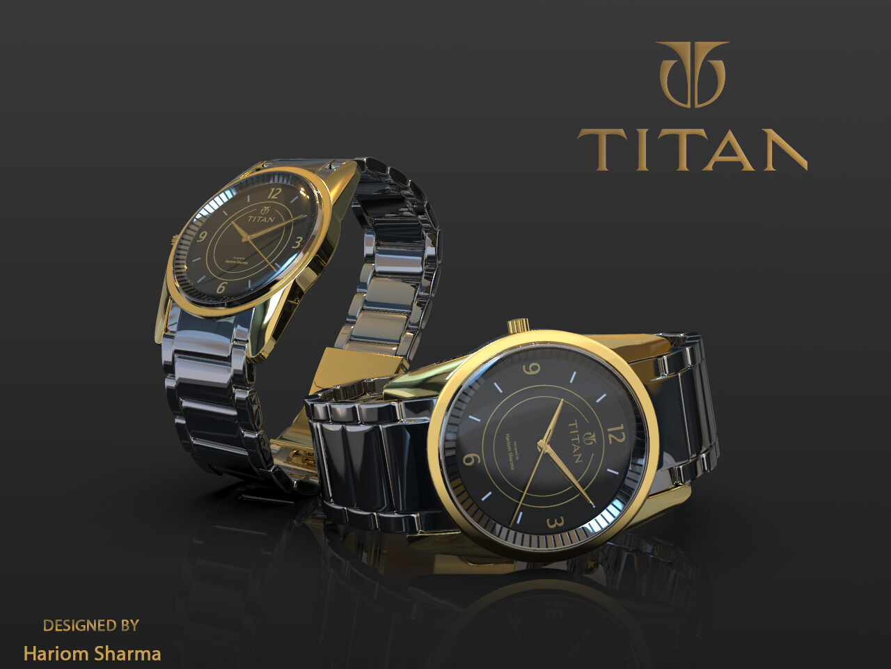 Titan watch hotsell design