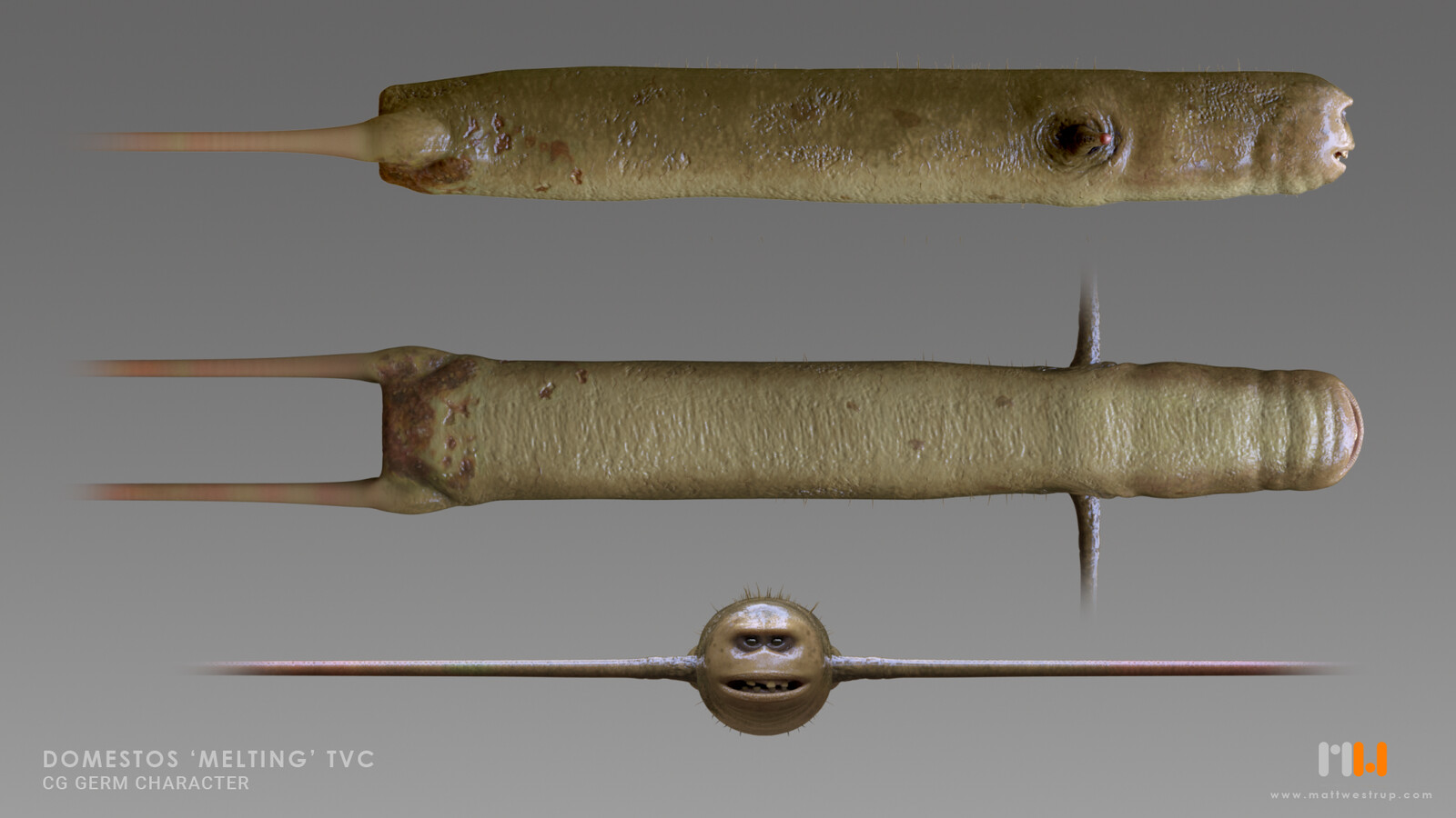 Role: Character modelling (inc. blend shapes) and texturing.
