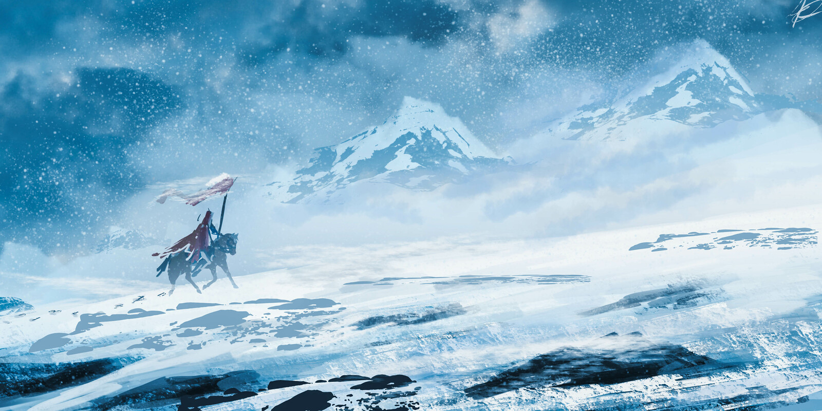 Cold Ride Speedpaint