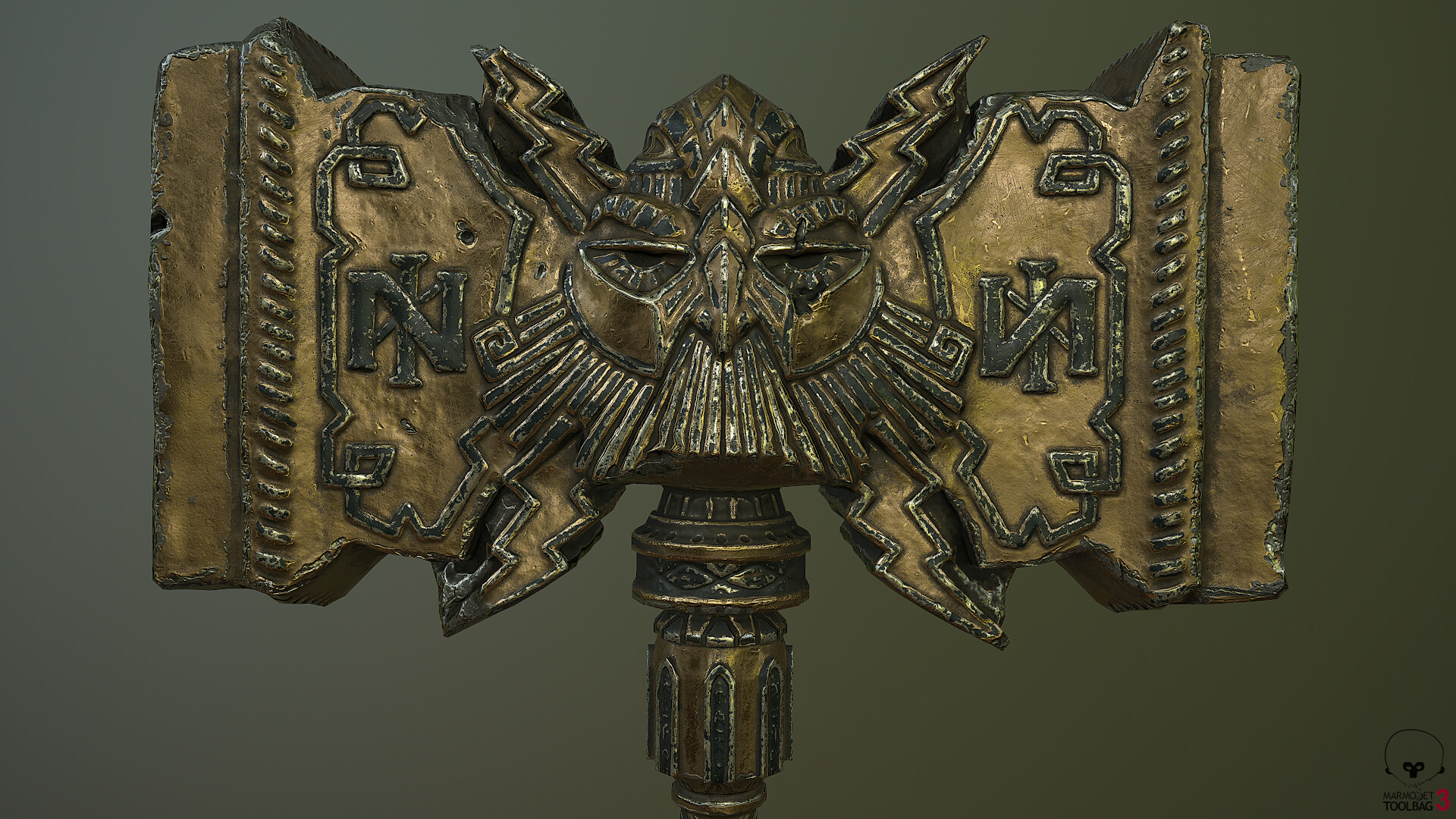ArtStation Dwarven Hammer