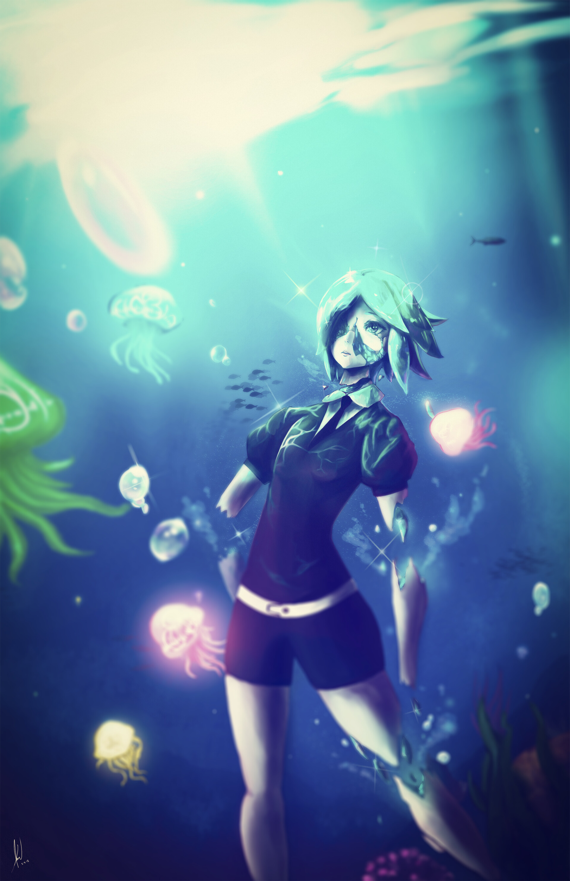 Artstation Broken Reinan Mortiz If youre like me and you fell absolutely in love with land of the lusterous then youll understand how i had to make a plushie of phosphophyllite! artstation broken reinan mortiz