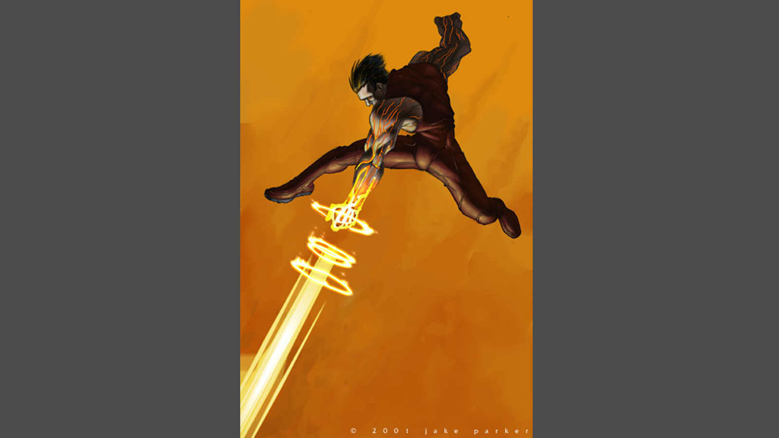 This particle effect is inspired by this artwork: https://www.pinterest.com/pin/555209460312247555/