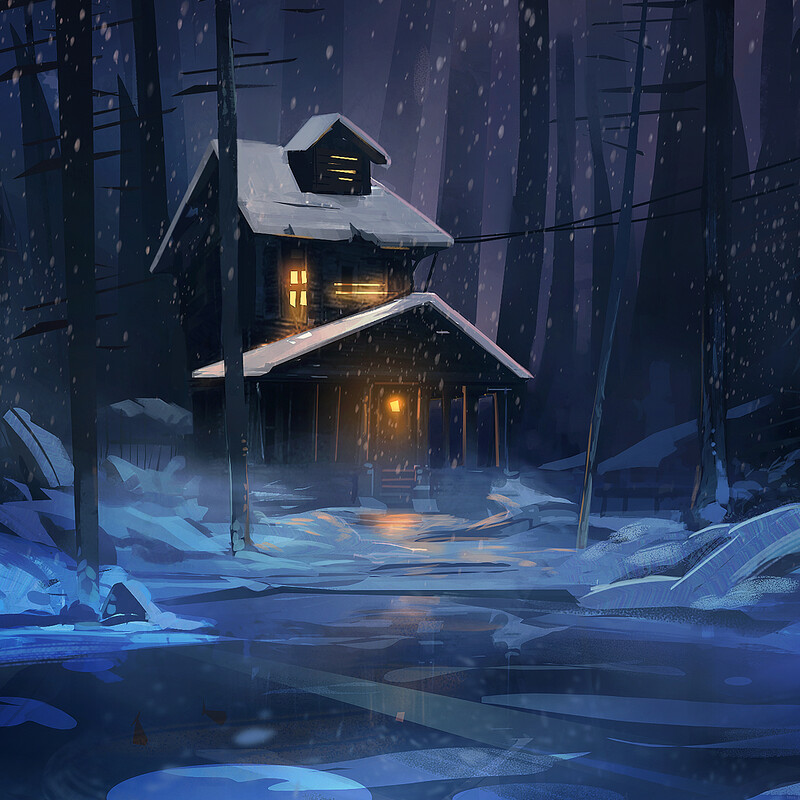 Creepy Cabin 01