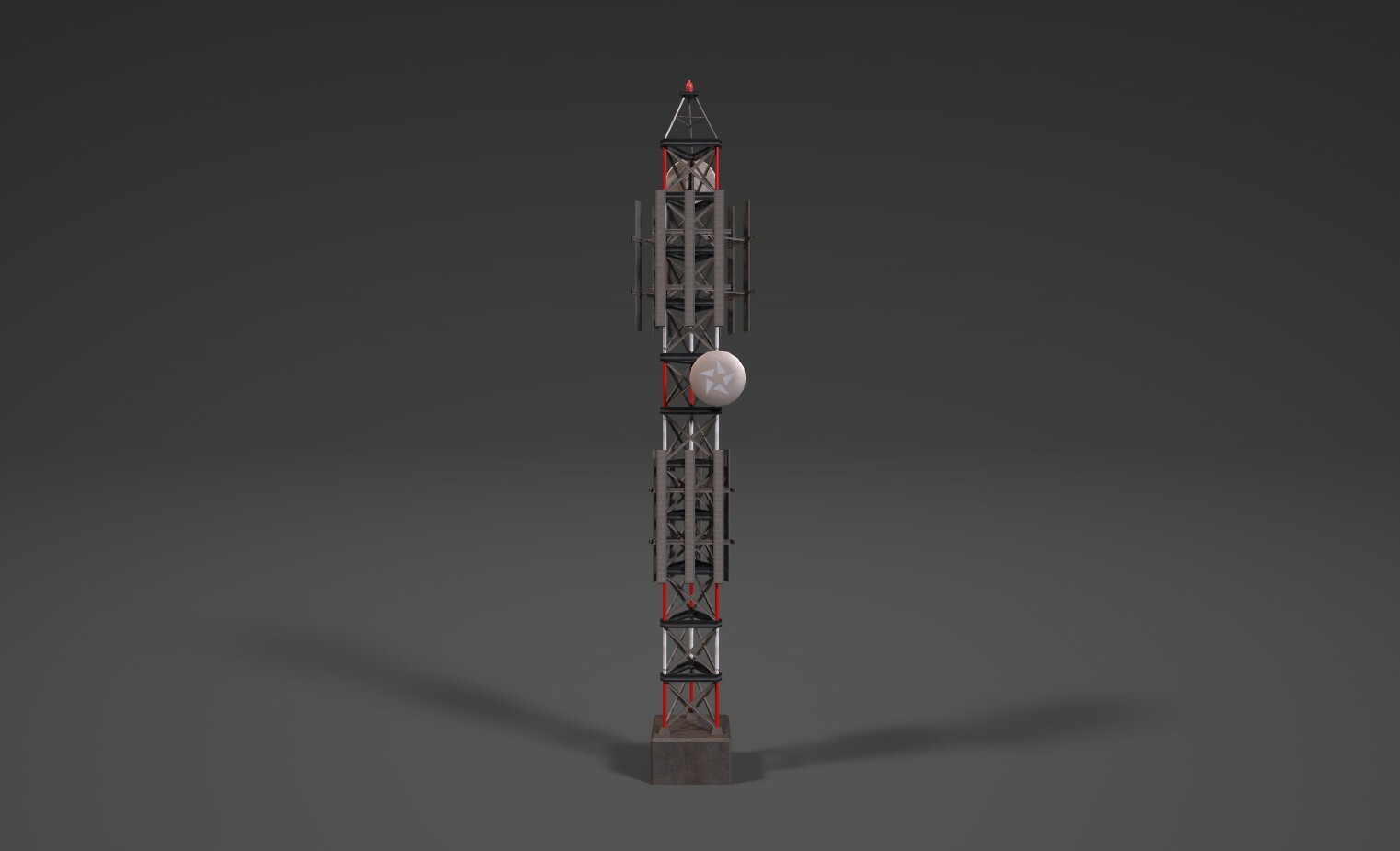 Artstation Radio Tower 3d Environment Artist
