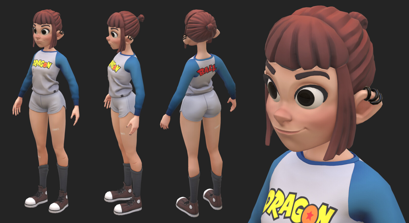 Textured in Substance Painter