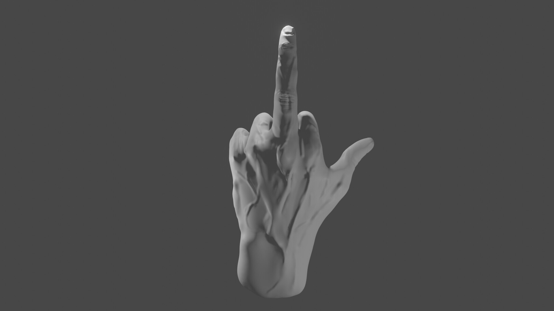 Artstation Middle Finger Aaron Yuson