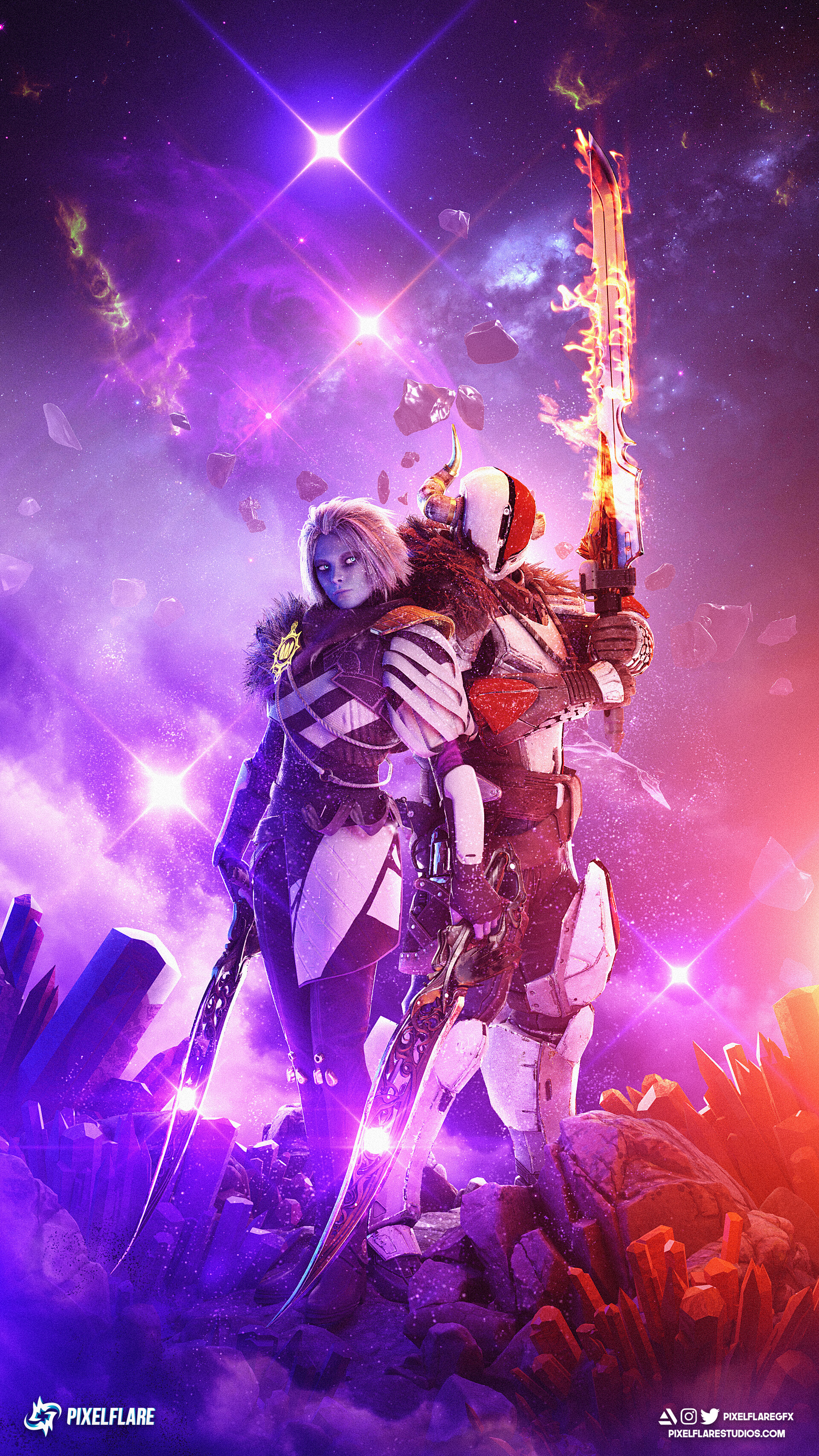ArtStation - Destiny 2 3D Artwork