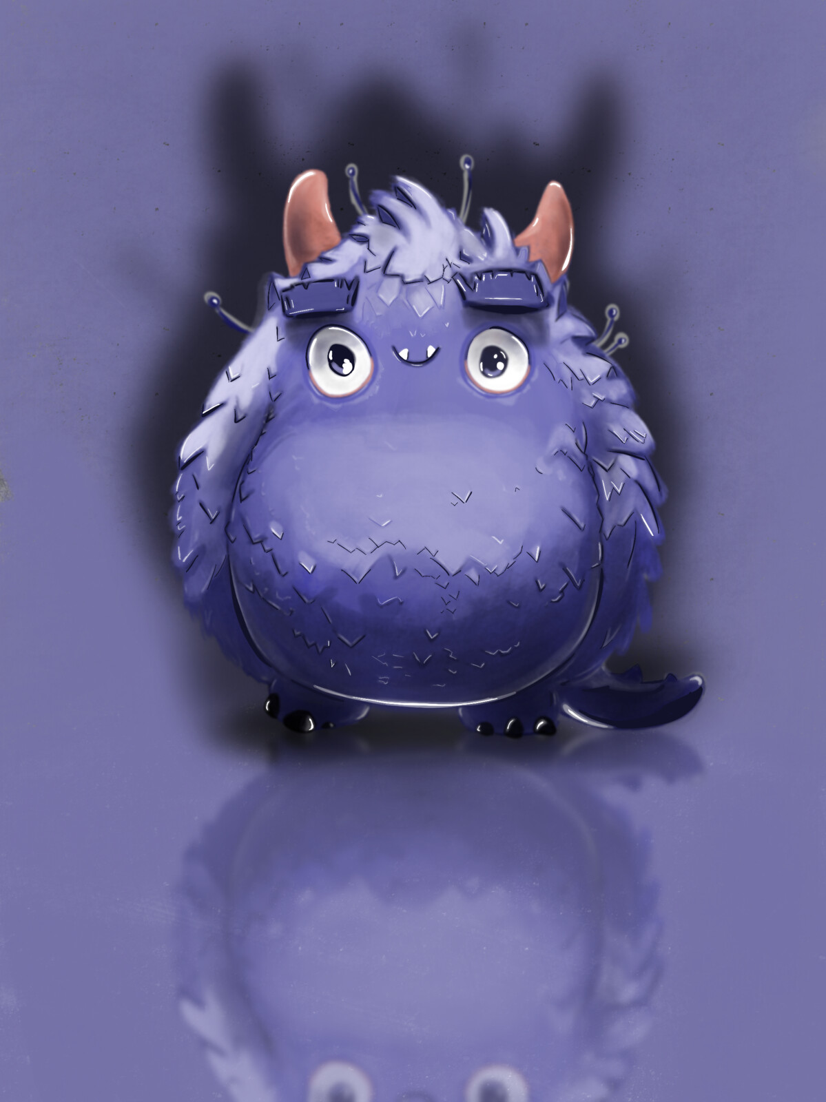 Fluffy creature