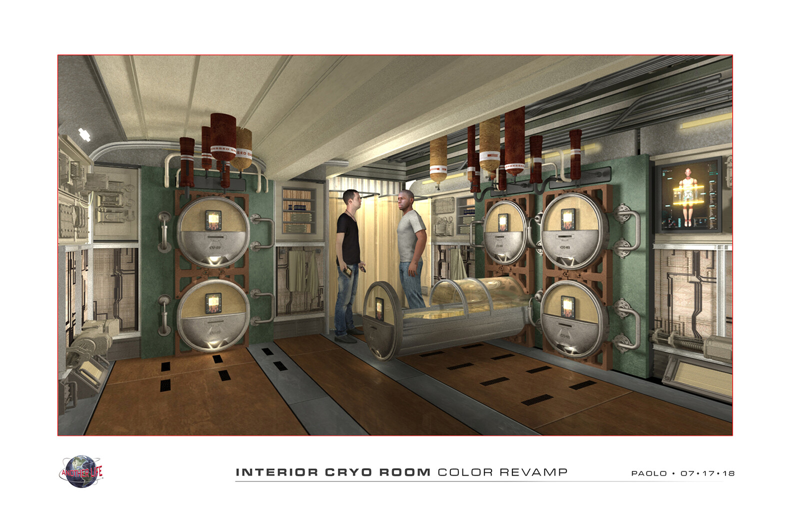 Interior Cryo Room / Another Life