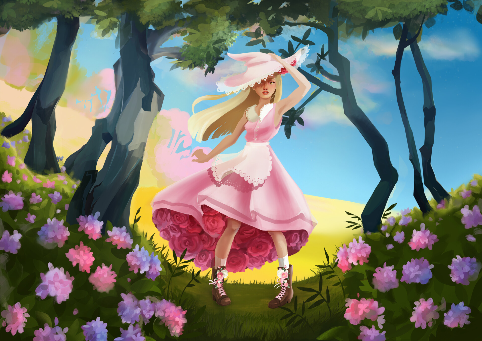 ArtStation Flower Witch