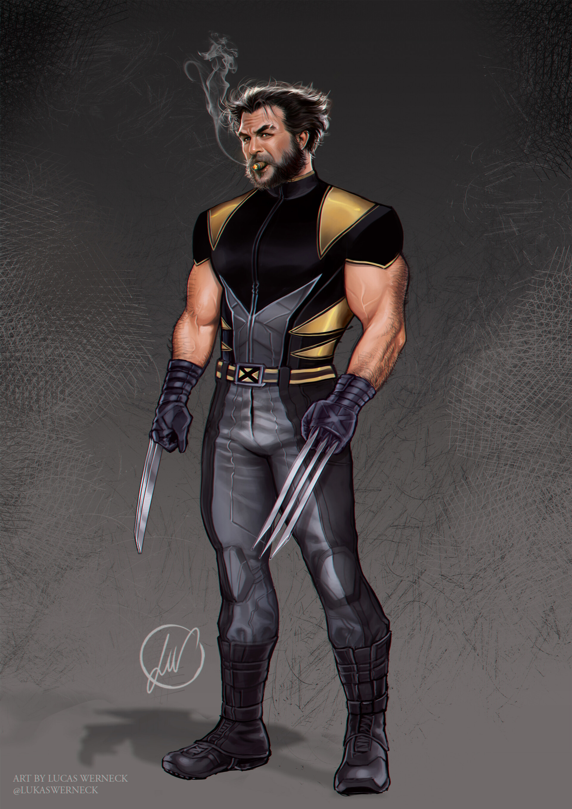 Artstation Wolverine Marvel Cinematic Universe Concept Lucas Werneck