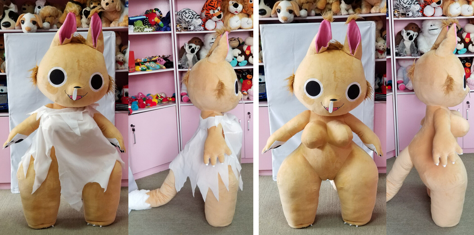 Human discount size plush