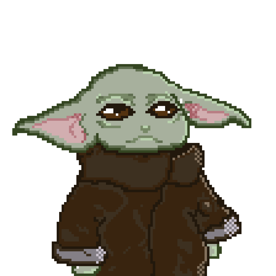 Artstation Baby Yoda Bounce Pixel Animation Christiana James Artstation Baby Yoda Bounce Pixel Animation Christiana James