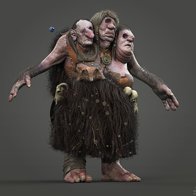 -Troll concept sculpt-