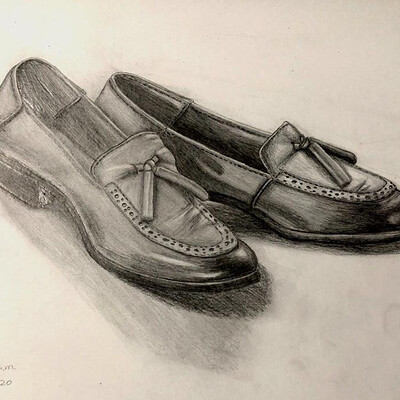 Rachel hum shoes drawing 1