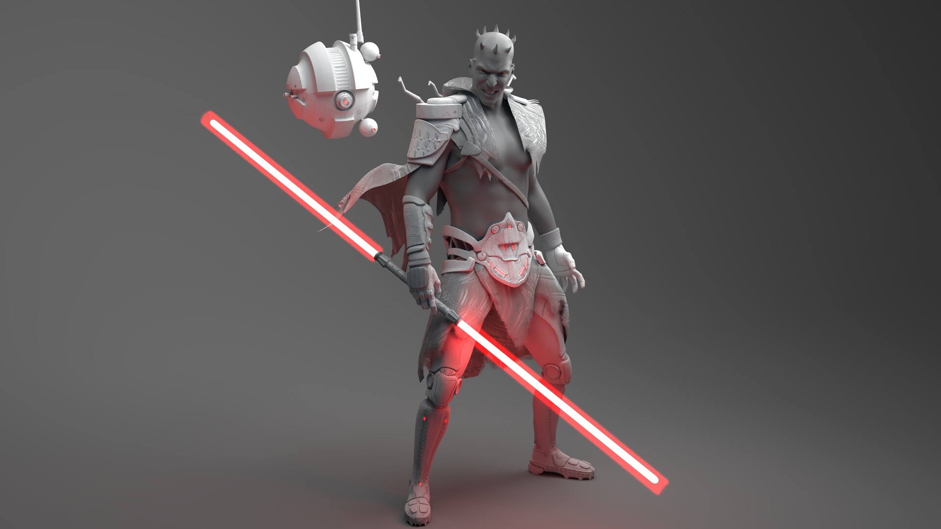 Artstation Darth Maul Cancelled Videogame Concept Diego Velasco