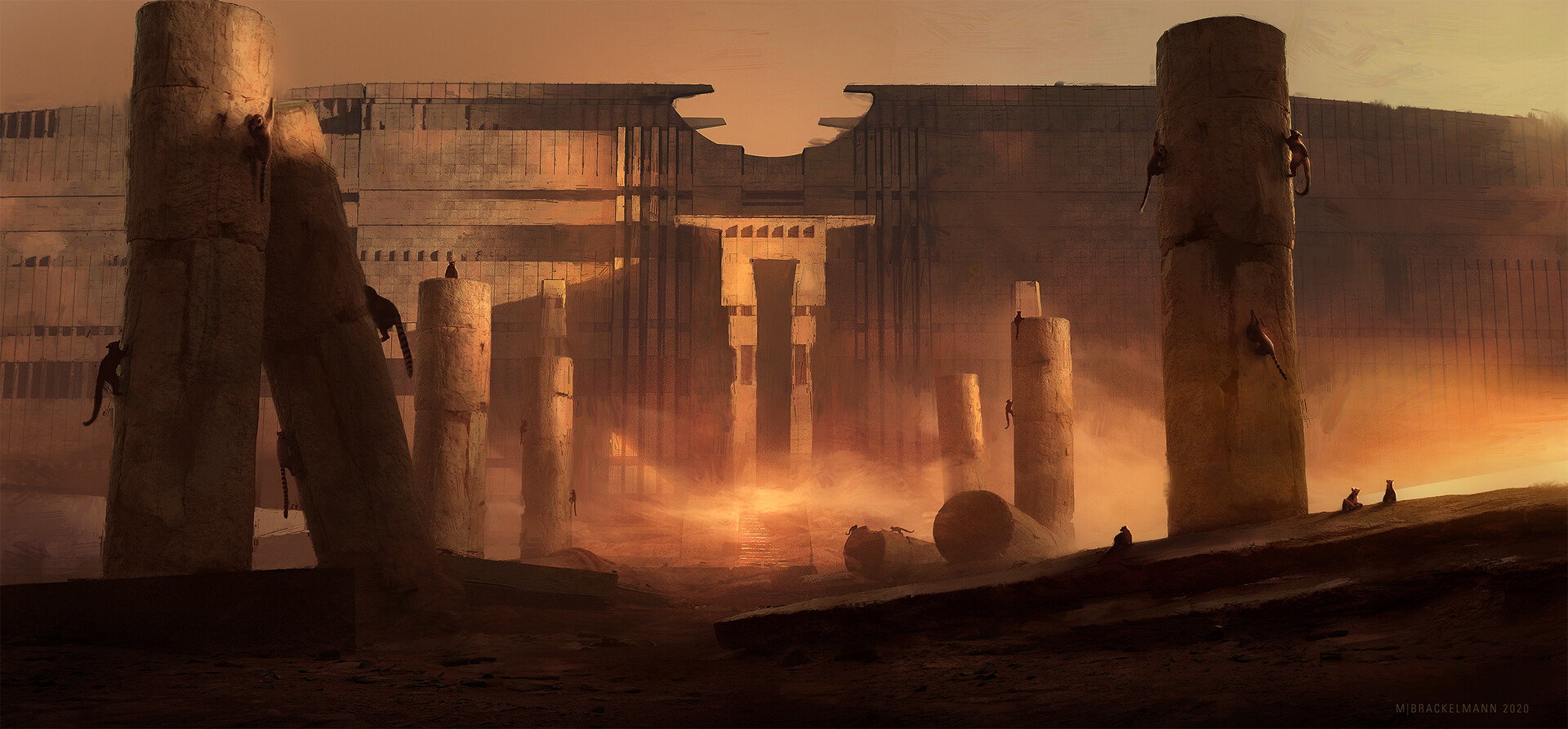 Sci-Fi храм в пустыне. Пустынный храм концепт. Талос пустынный храм. Пустынный храм Египет пещера.