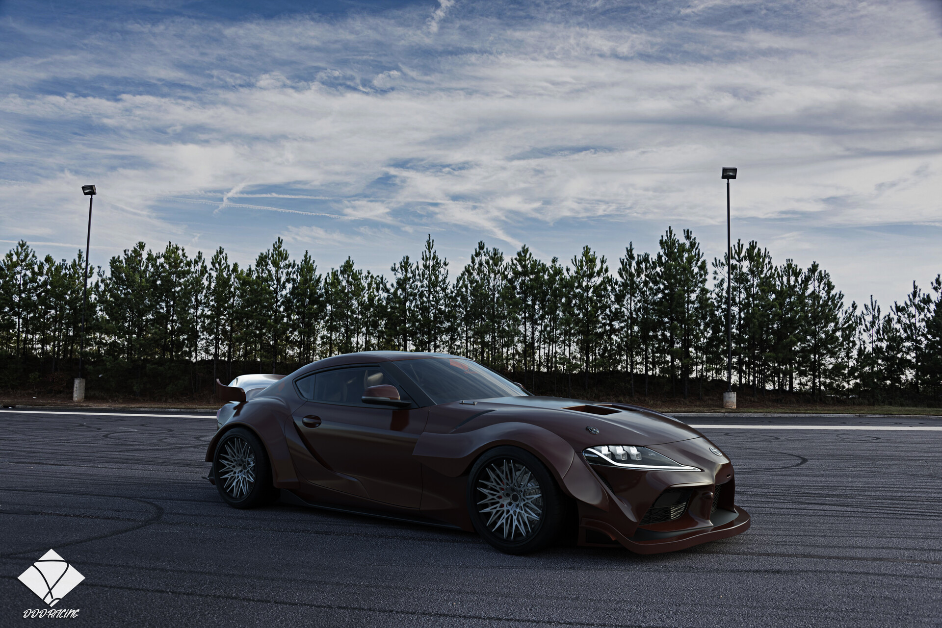 ArtStation - Toyota Supra MKV - ddd racing