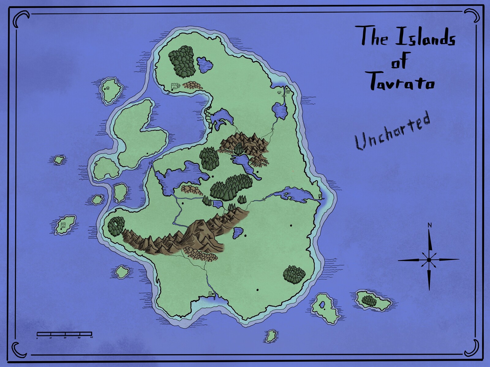 Islands of Tavrato - Lords of the Labyrinth