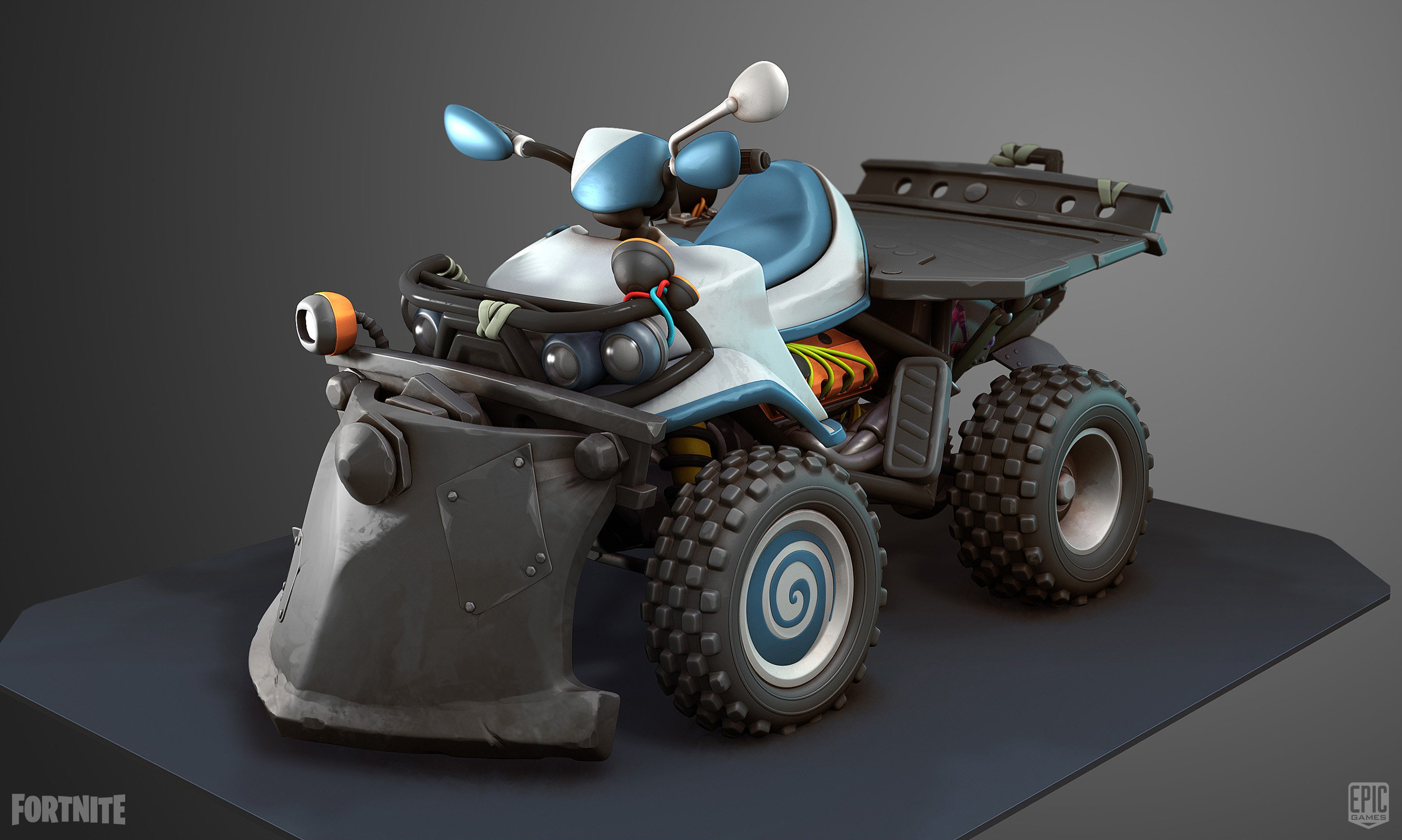 Artstation Fortnite Quadcrasher Mike Kime