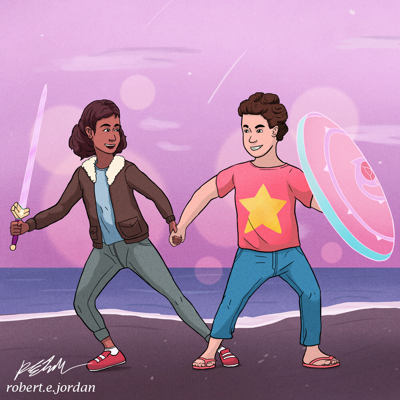 Steven Universe Steven e Connie