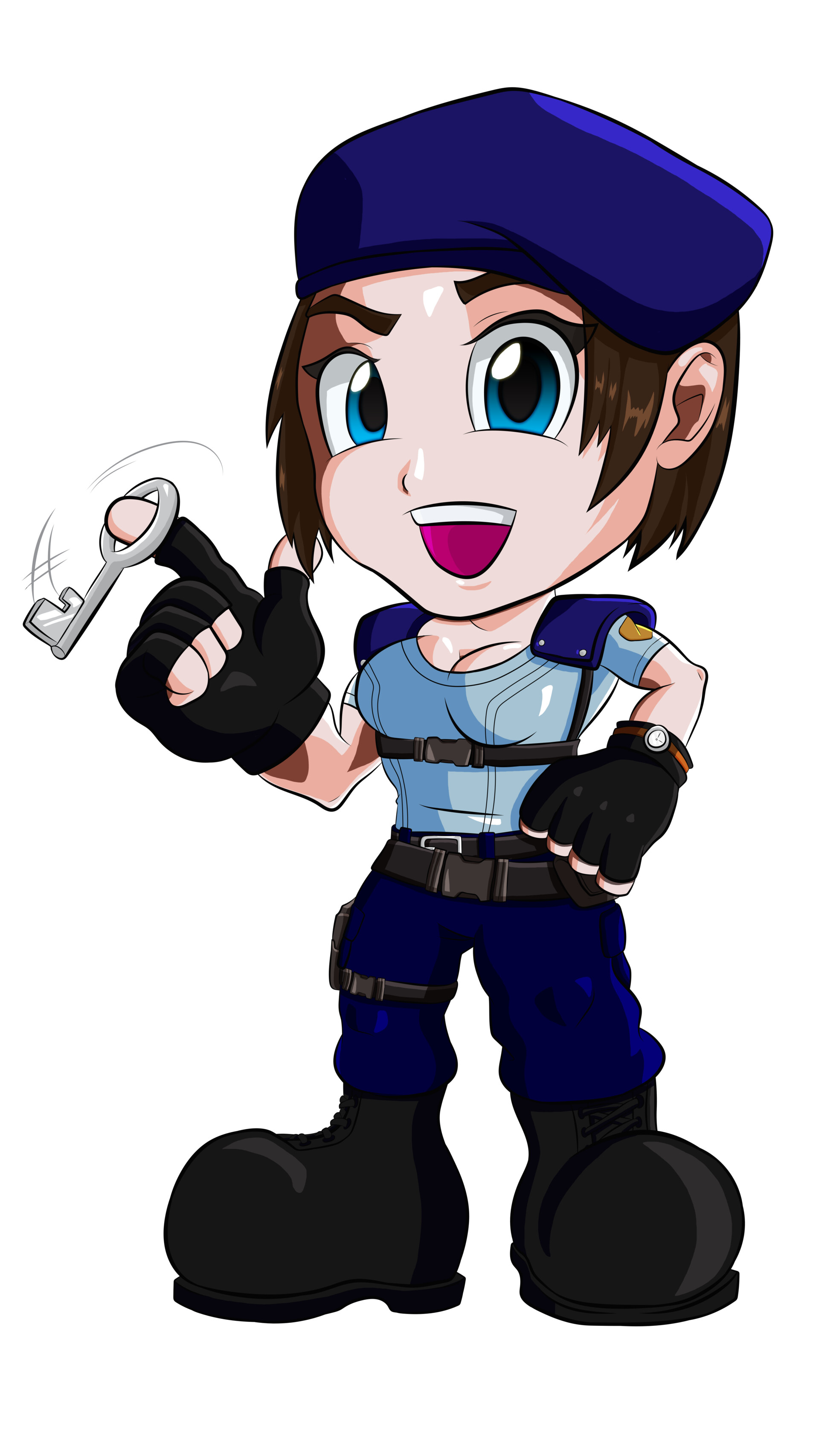 Jill Valentine Resident Evil Drawing Chibi Wiki, resident evil