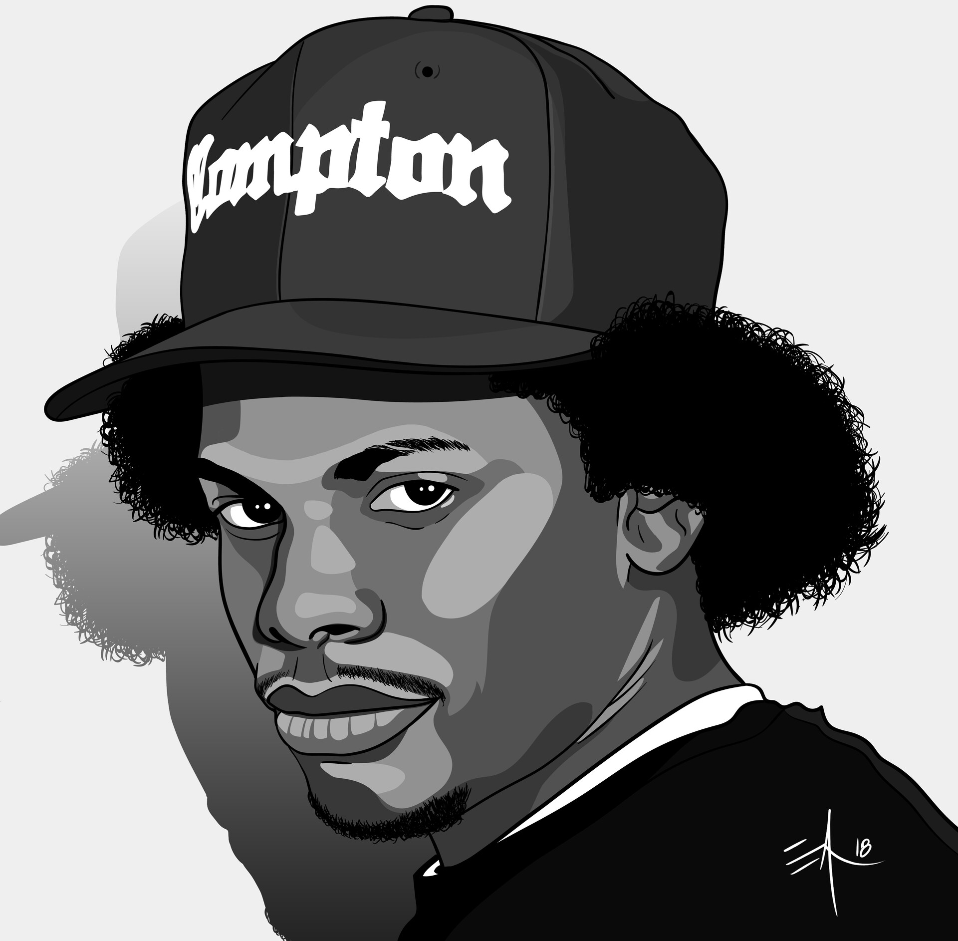 Eazy e рисунок