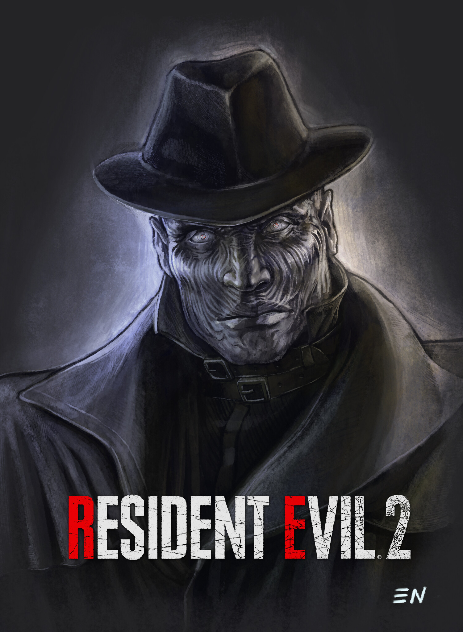Mr X Tyran - Resident Evil 2 Remake  iPad Case & Skin for Sale by  EnoWesker