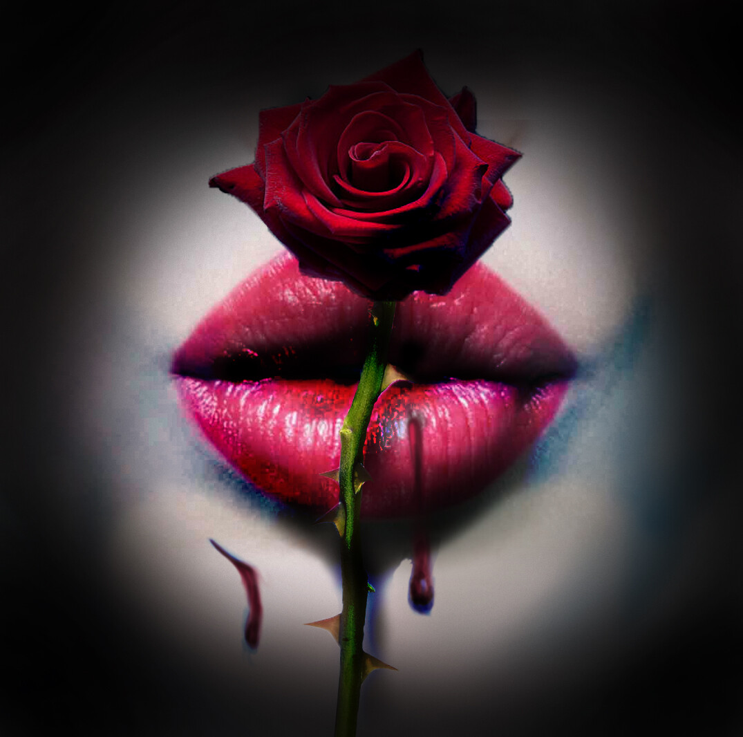 Artstation Kiss From A Rose Cover Art For Uni Project Matthew Reid