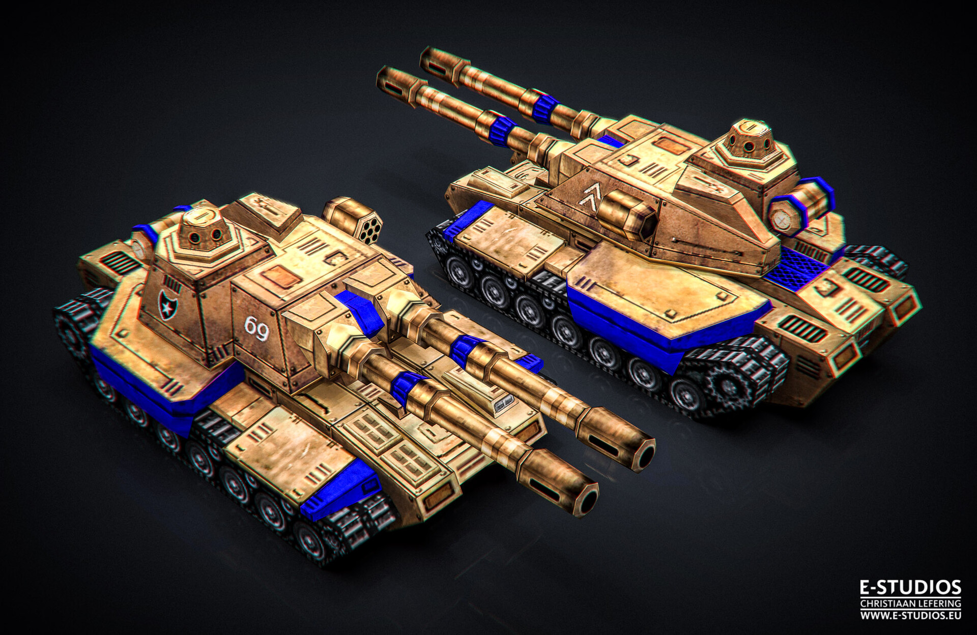 ArtStation US Mammoth Tank