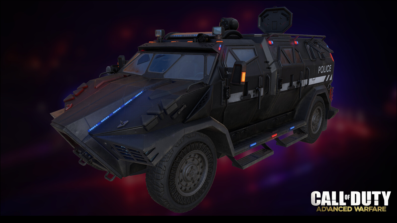 Our team spilt up the SWAT vehicle. I was tasked with the creation of the doors and accessories.