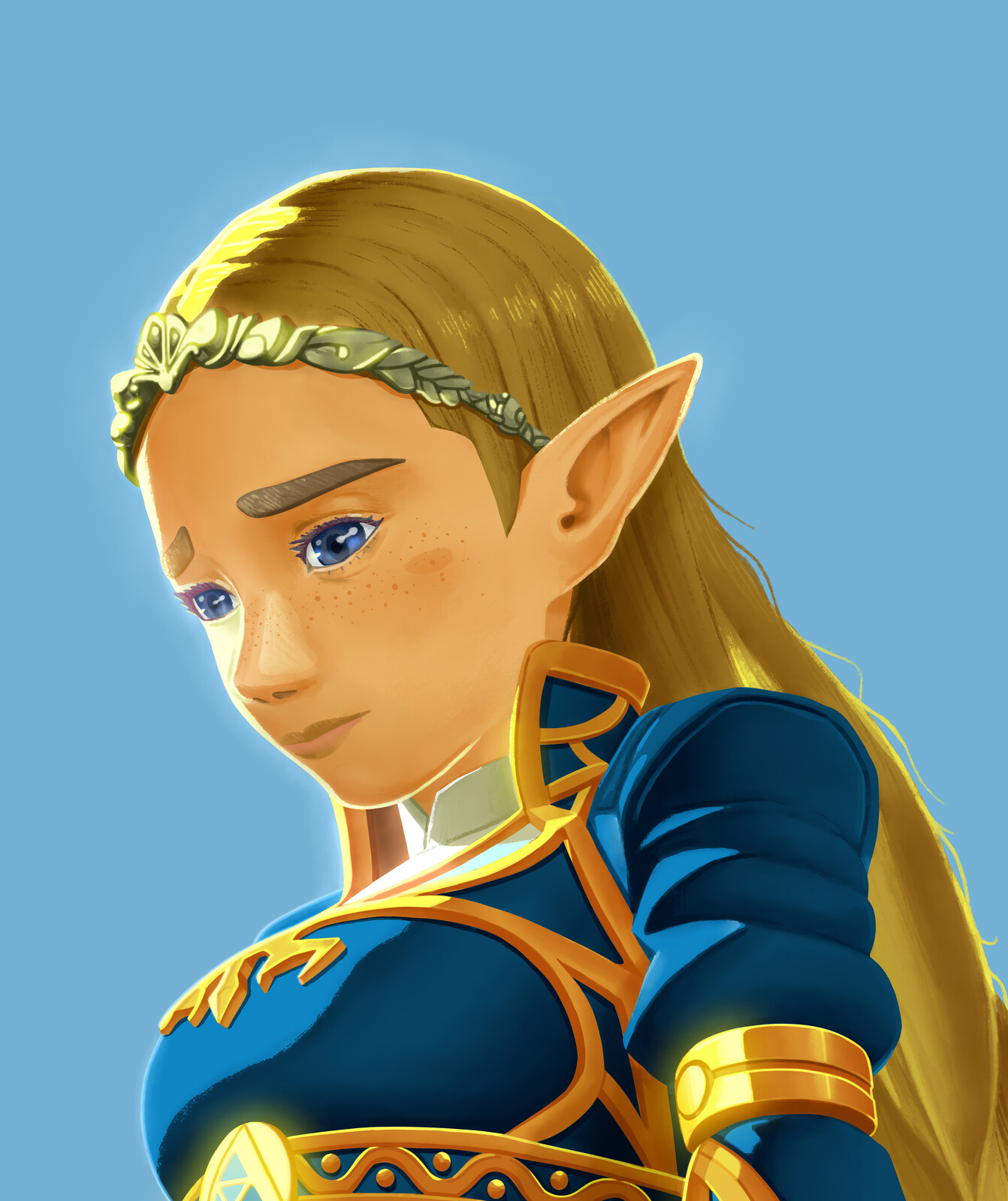 Zelda Breath of the Wild - Fanart