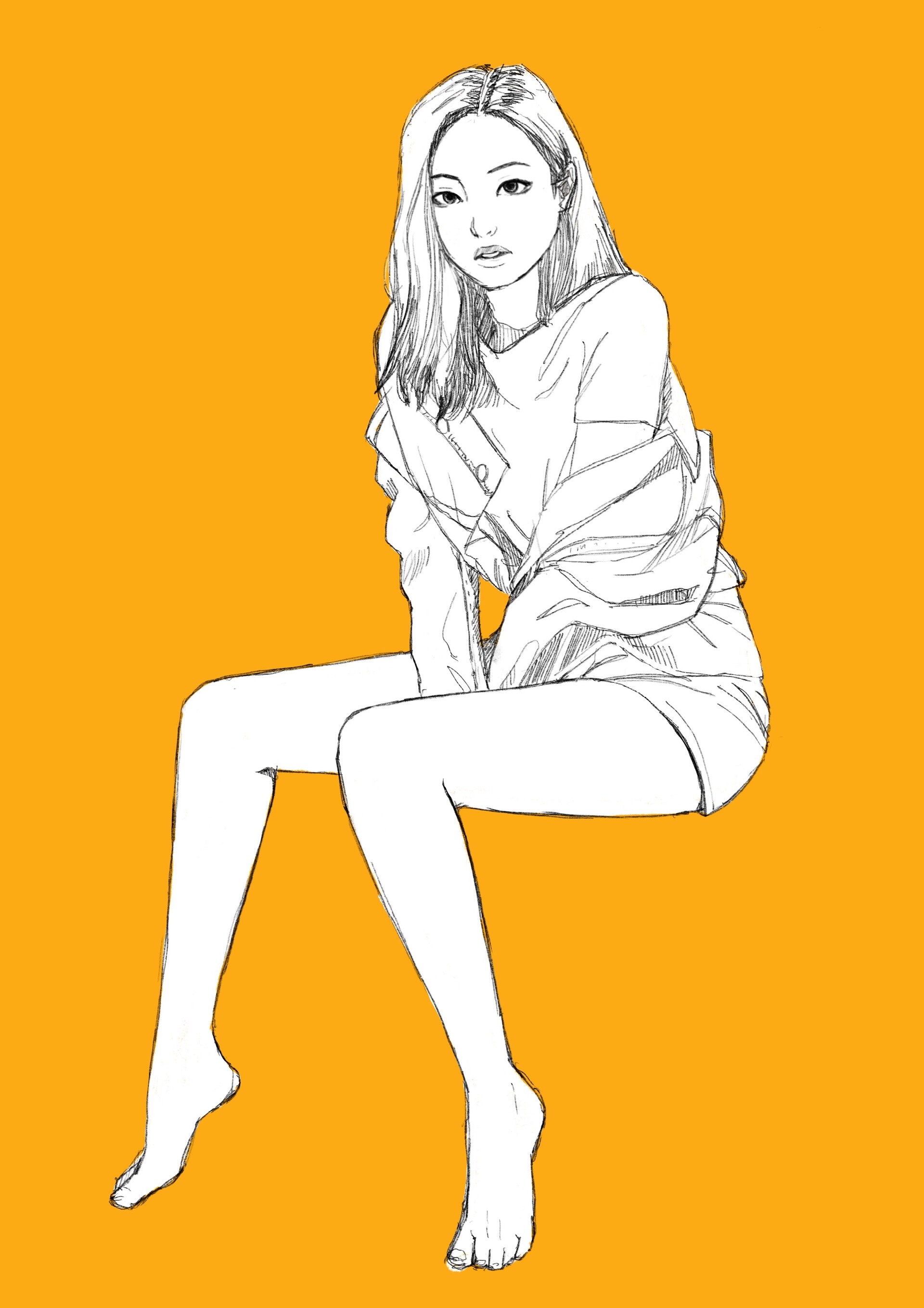 ArtStation - Sketch A Day - Jennie Kim