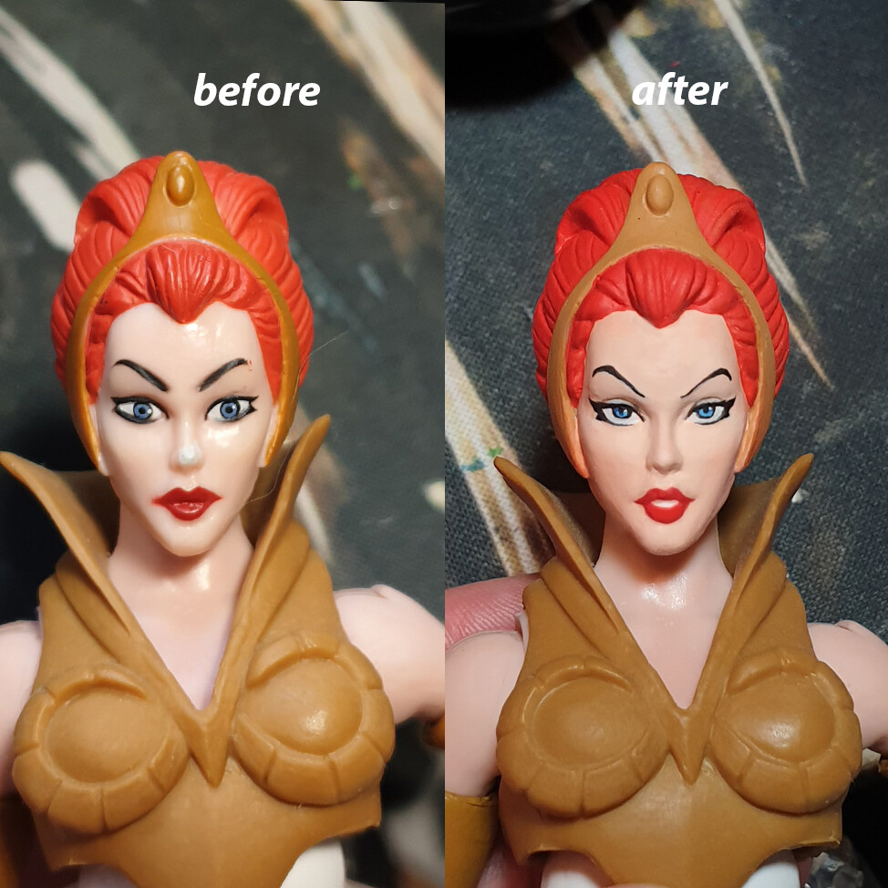 Masters of the universe online teela figure