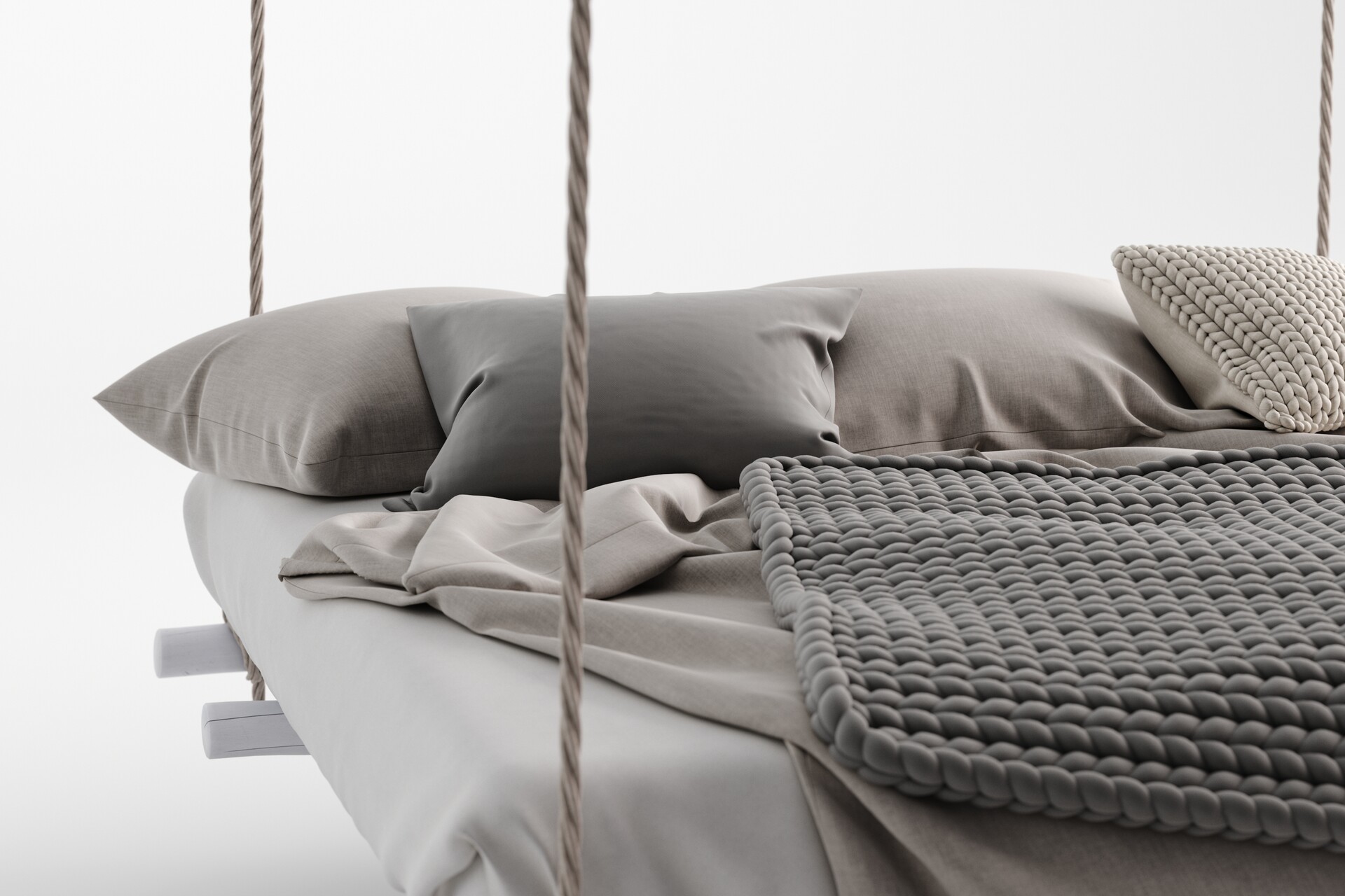 sajti csaba hanging bed 3d model