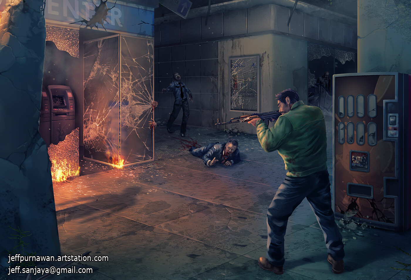 Jeff Purnawan - Zombie War